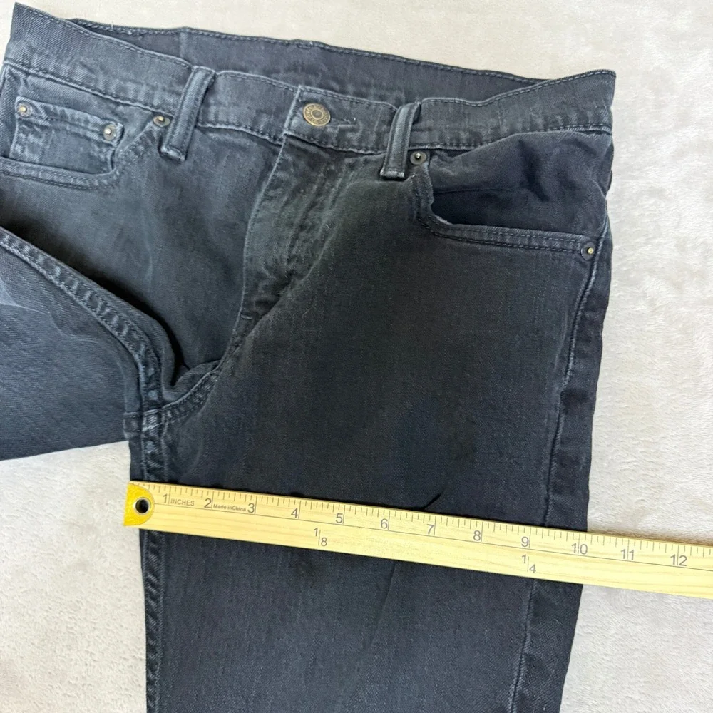 Levis 511 Jeans Mens 30x32 (Fit 31x30) Black Slim Stretch Streetwear Preppy EUC